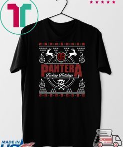 Pantera Fucking Holidays Christmas Shirt