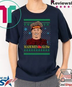 Patrick Mahomes Showtime Mahomes Alone Ugly Christmas Shirt
