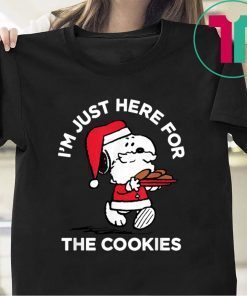 Peanuts Snoopy Santa Cookies T-Shirt
