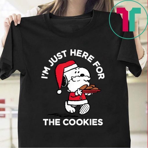 Peanuts Snoopy Santa Cookies T-Shirt