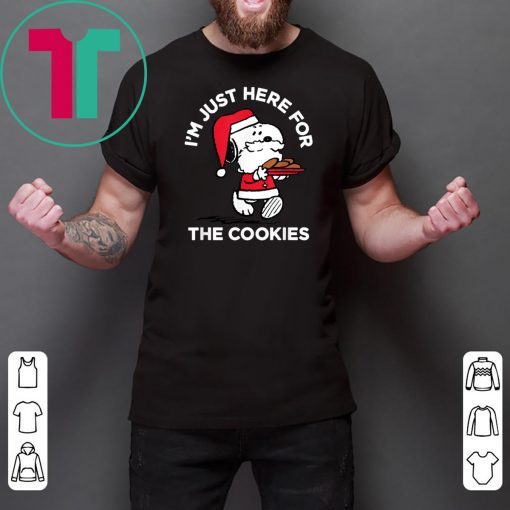 Peanuts Snoopy Santa Cookies T-Shirt