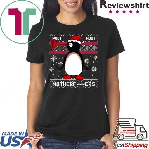 Pingu Noot Noot Christmas Tee Shirt