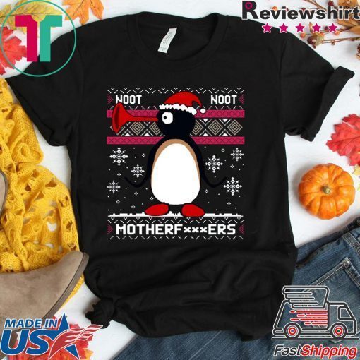 Pingu Noot Noot Christmas Tee Shirt