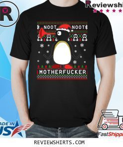 Pingu Noot Noot Motherfucker Christmas Xmas TShirt