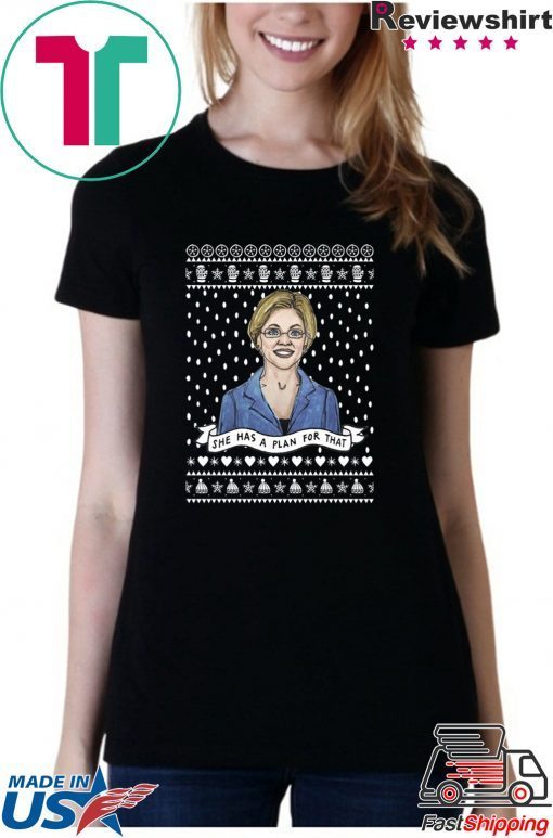 President 2020 Elizabeth Warren Ugly Christmas T-Shirt