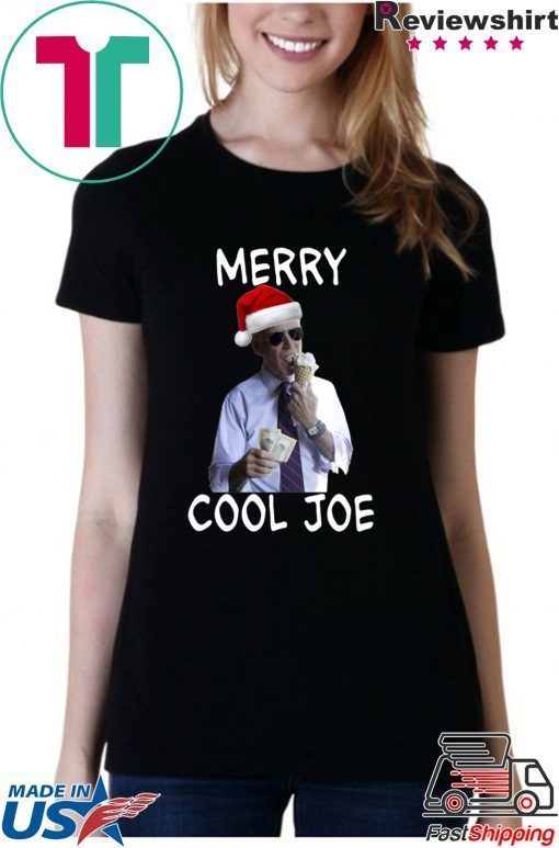 President 2020 Joe Biden Eating an Ice Cream Cone with two $10 Christmas Shirt