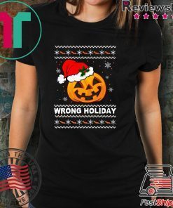 Pumpkin Wrong Holiday Christmas