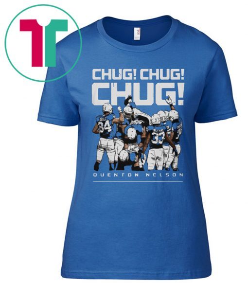 QUENTON NELSON CHUG T-Shirt Indianapolis Football Tee