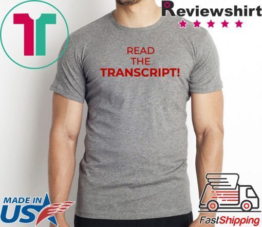 Read The Transcript Classic T-Shirt