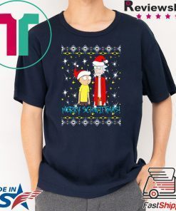 Rick and Morty Merry Schwiftmas Ugly Christmas Shirt