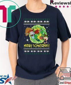 Rick and Morty Santa Claus Ugly Christmas T-Shirt