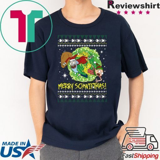 Rick and Morty Santa Claus Ugly Christmas T-Shirt