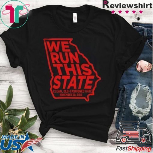 Run This State Tee Shirt