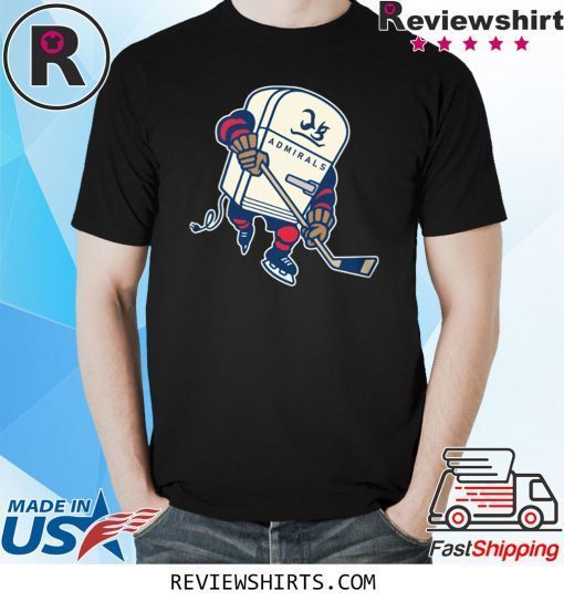 Saluting Our History 50Th Tee Shirt Milwaukee Admirals
