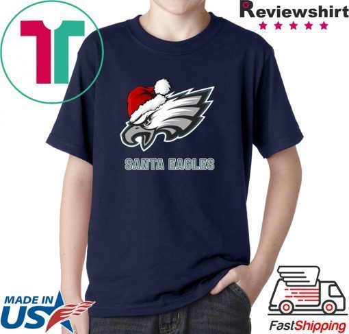 Santa Eagles Philadelphia Christmas Shirt