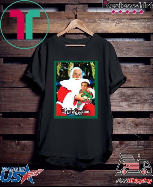 Santa Knee Nicolas Cage Merry Cagemas shirt