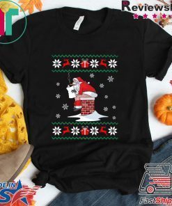 Santa Pooping Christmas T-Shirt