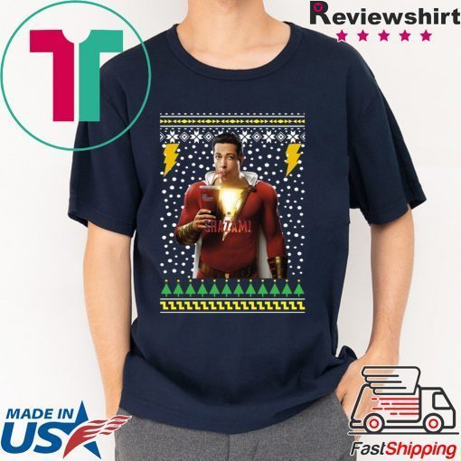 Shazam Ugly Christmas Shirt