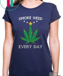 Smoke weed everyday Christmas 2020 T-Shirt