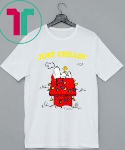 Snoopy Just Chillin Christmas T-Shirt