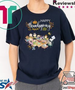 Snoopy and friends happy thanksgiving Shirt