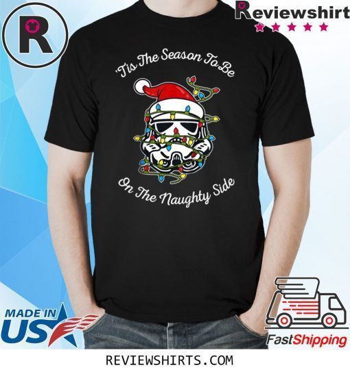 Star Wars Trooper Tangled Naughty Side Christmas Xmas Shirts