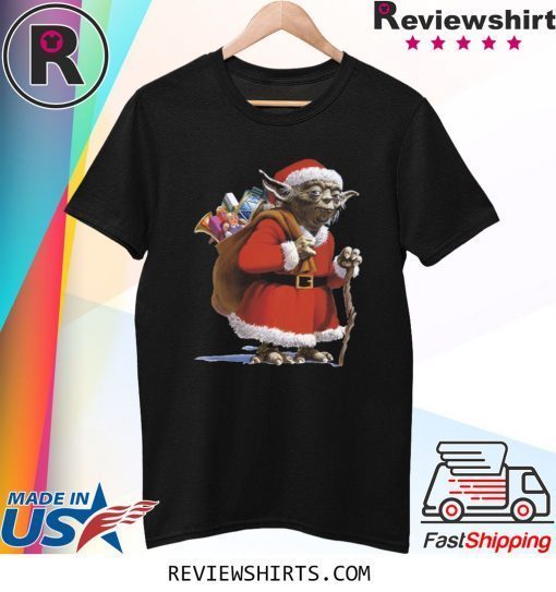 Star Wars Yoda Santa Claus Ugly Faux Christmas Xmas T-Shirt