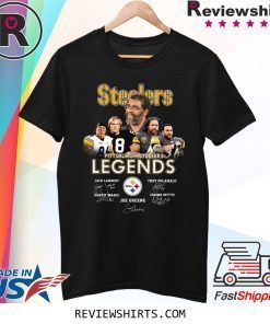 Steelers Pittsburgh Steelers legends signatures t-shirt