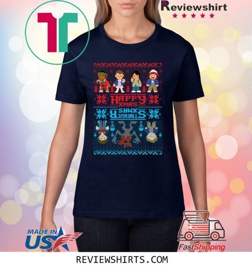 Stranger Xmas Stranger Things Ugly Christmas Xmas T-Shirt