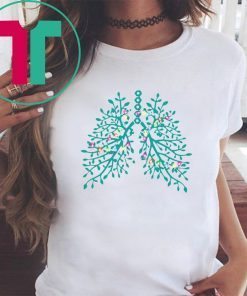Structure Of The Lung Light Christmas 2020 Tee Shirt