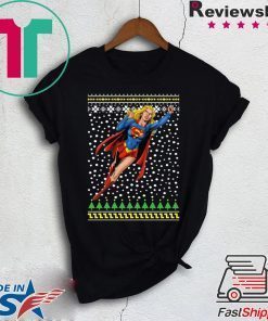 Supergirl Christmas Ugly Christmas T-Shirt