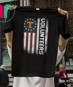 TENNESSEE VOLUNTEERS BETSY ROSS FLAG T-SHIRT