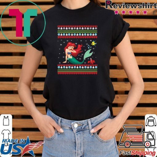 The Little Mermaid Christmas T-Shirt