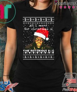The Notorious BIG Rapper Ugly Christmas T-Shirt