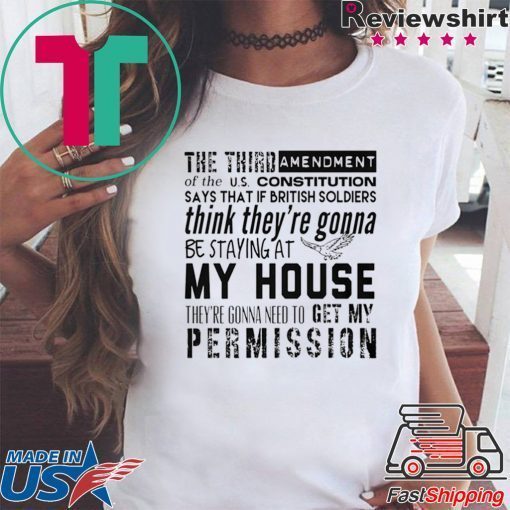 The Third Amendment Shirt