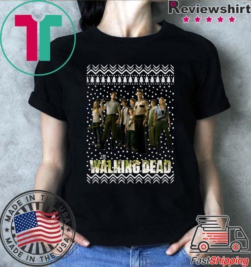 The Walking Dead Ugly Christmas Shirt