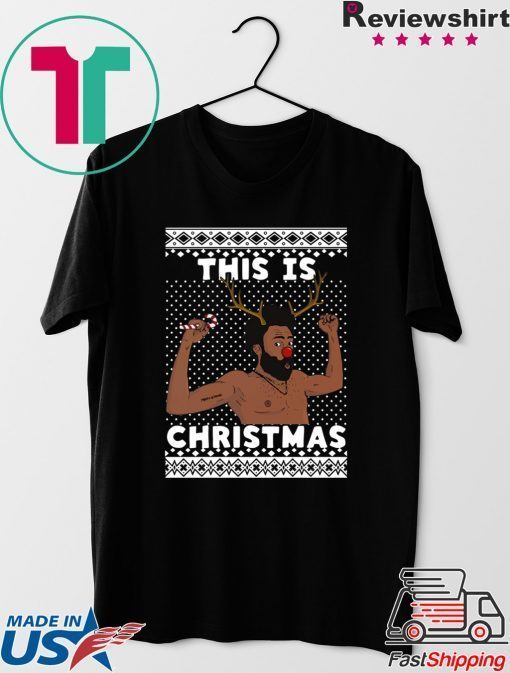 This Is America Donald Glover Childish Gambino This Is Christmas Ugly T-Shirt