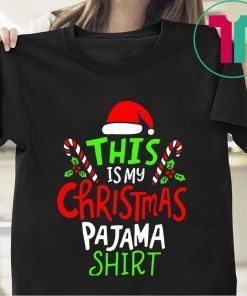 This Is My Christmas Pajama Tee Shirt