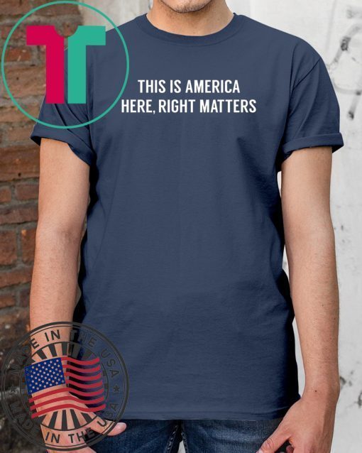 This is America Here, Right Matters T-Shirt Alexander Vindman