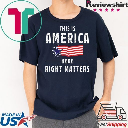 Alexander Vindman This is America Here Right Matters 2020 T-Shirt