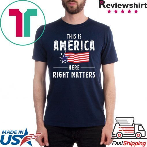 This is America Here Right Matters 2020 Tee Shirt Alexander Vindman