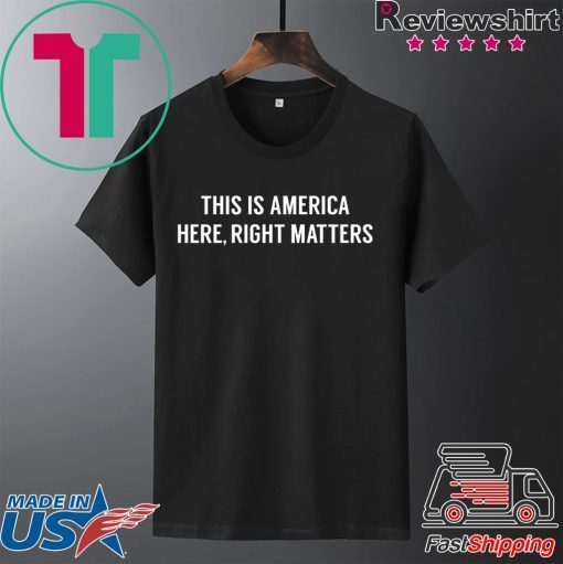 This is America Here, Right Matters T-Shirt Alexander Vindman