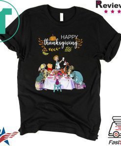Top Win the Pooh Happy Thanksgiving Tee Shirt