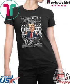Trump Terrific Ugly Christmas T-Shirt