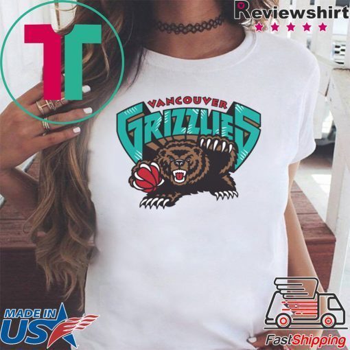 Vancouver Grizzlies Logo T-Shirt