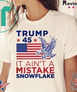 Vote Trump 45 Ain't a Mistake T-Shirt