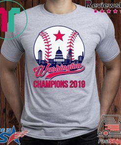 WASHINGTON NATIONALS VINTAGE CHAMPIONS 2019 T-SHIRT
