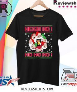 WE ARE NEVER TOO OLD FOR CHRISTMAS 7 DWARFS TEE SHIRT