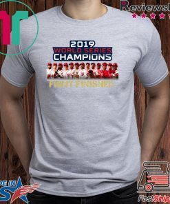 Washington DC World Series Champions Fight Finished 2019 Shirt