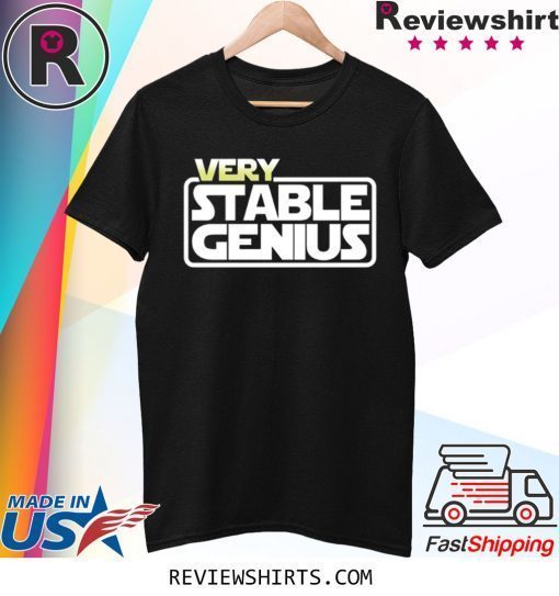 Will Ferrell Very Stable Genius Tee Shirt